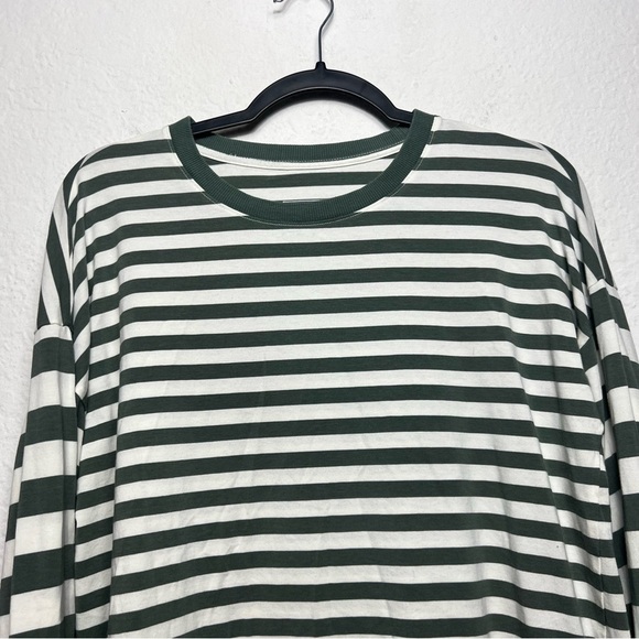 Candace Cameron Bure Striped Long Sleeve Top - Picture 3 of 7
